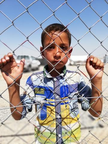 jeune garçon irakien